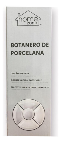 4 Botanero De Porcelana
