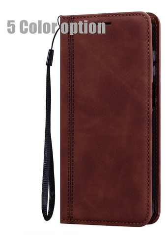 Funda De Piel De Alta Calidad Para Huawei Honor 9 Lite/9x 4g/9a/9c/9s, Piel Sintética, Soporte, Ranura, Prevención De Caídas