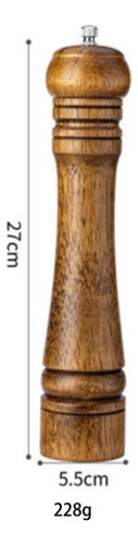 2025 Molinillo De Sal Y Pimienta De Madera For Cocinar,