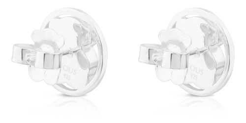 Pendientes Tous Camille De Plata Con Cuarzo Rosa