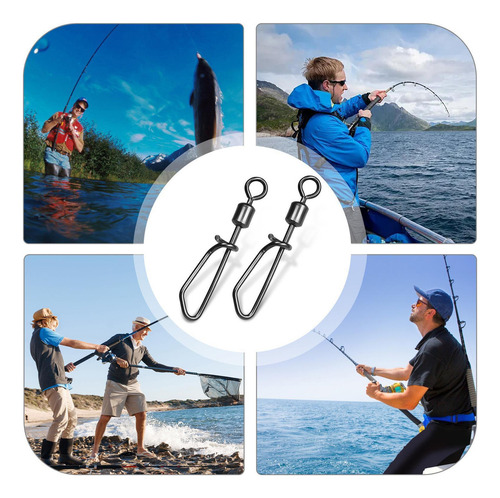 Fishing Lure Quick Clips, Flexibles Y Resistentes, Broches D
