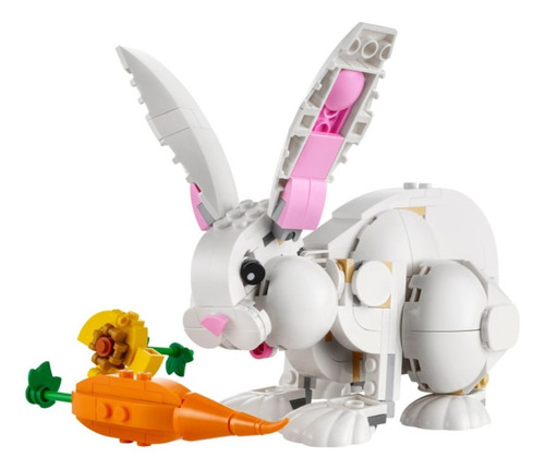 Lego Creator 3 en 1 31133 - Conejo blanco - Listo