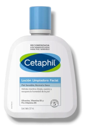 Loción Limpiadora Facial | Piel Sensible | Cetaphil | 237 Ml