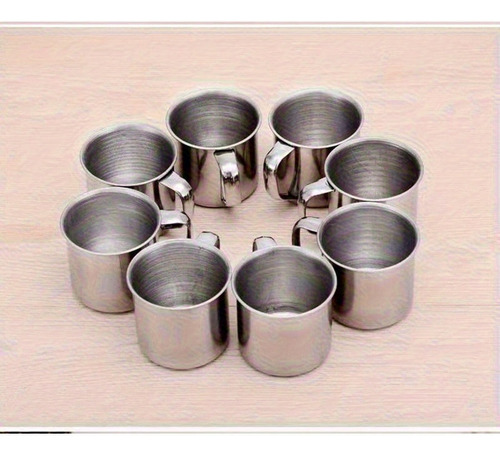 1pc Taza Portátil De Acero Inoxidable 304 Duradera Para