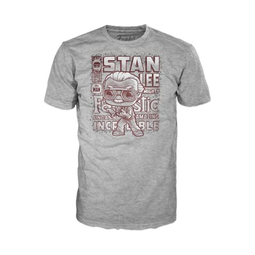 ¡funko Pop! Camiseta En Caja: Marvel  Stan Lee  3xl