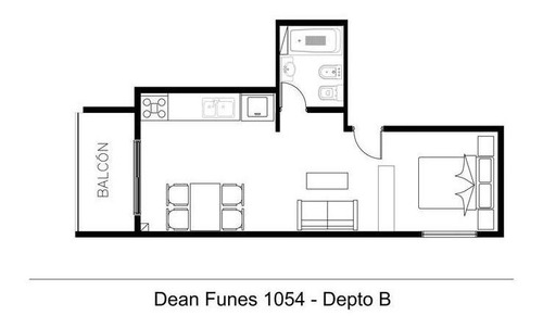 Imagen 22 de 23 de Departamento Monoambiente - Dean Funes 1000 - San Cristóbal