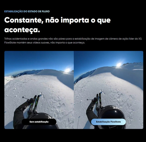 Câmera De Vídeo Insta360 X3 5.7k Original - Envio Imediato Preto