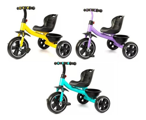 Triciclo Infantil Niños Zaki Caño Reforzado Babymovil