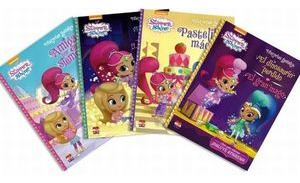 Libro Col Shimmer And Shine Historias Para Colorear Vent Nvo