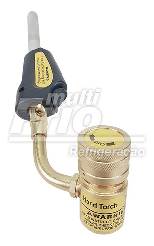 Bico Maçarico Portátil Automático Turbo Torch Giro 360