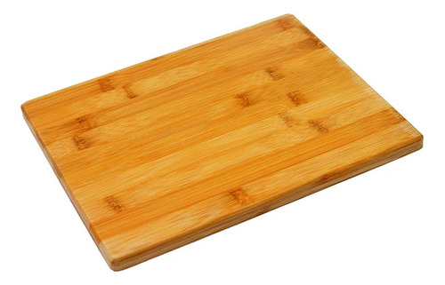 Tabla Madera Picar Alimentos Quesos Libre Bpa Bambu 20x 26cm