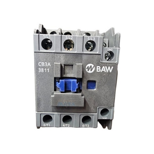 Contactor Tripolar Baw 38a Bobina 220v + 1na 1nc