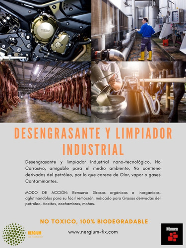 Desengrasante Biodegradable 100% Ecológico Super Potente
