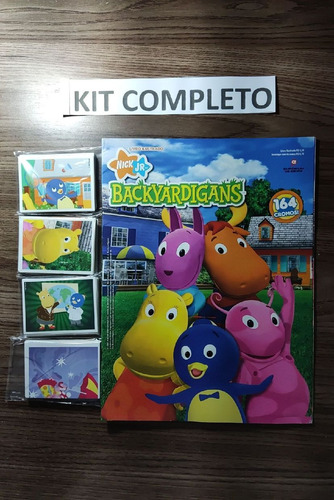 Álbum De Figurinhas Backyardigans 2007 Completo Para Colar (Usado)