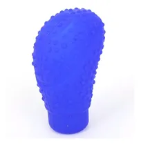 Comprar Forro Cubre Palanca Pomo Cambio Silicona Universal Azul  P16
