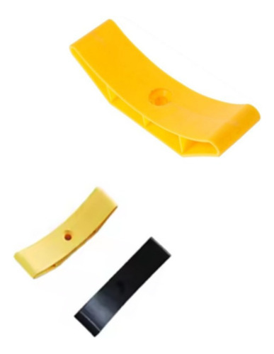 Gimnasio Soporte Plastico Amarillo Para Mancuerna 8 Piezas Amarillo