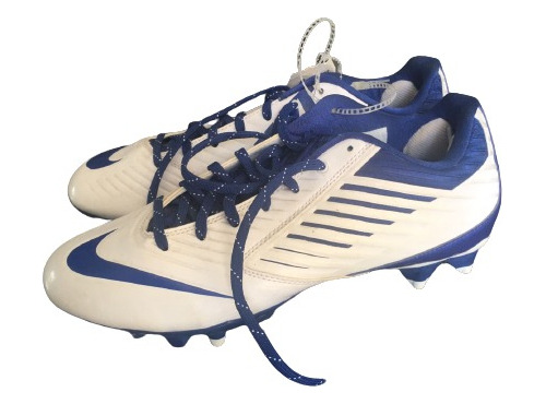 Zapatillas De Fútbol Nike Lacrosse Azules Con Blanco Nuevas