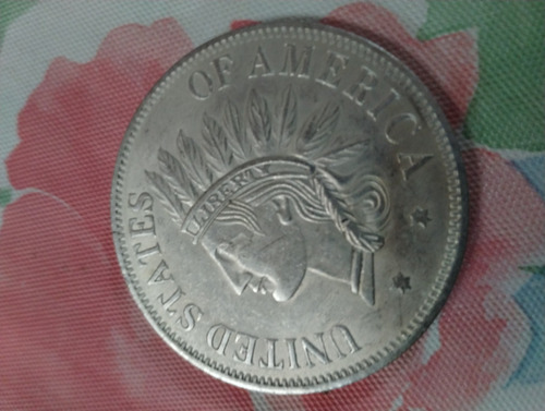 Moneda De Plata Un Dólar De 1851