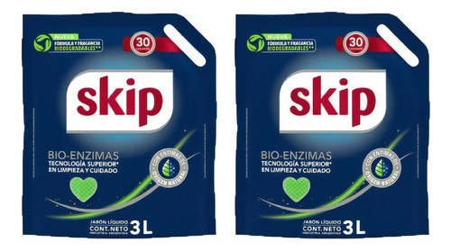 Skip Evolution Líquido - Repuesto - 3 L - Unidad - 1 Pack X2