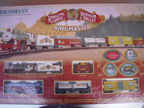 Tren Bachmann Ho Circo Ringling Bros And Barnum & Bailey