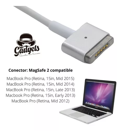 Cargador Macbook Pro Air 20.4v 96w Usb-c Tipo L Magsafe 2 - $ 799