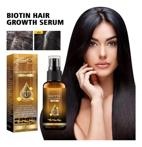 Yan Soro De Crescimento Capilar Premium De Biotina, Biotina