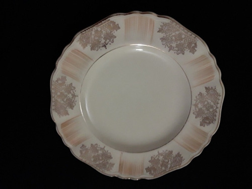 Juego 6 Platos Pan Loza Sunshine J&g Meakin England (Usado)