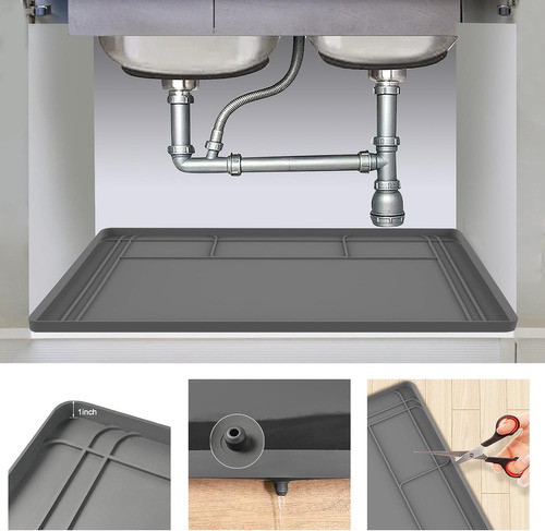 Tapetes Para Debajo Del Fregadero Impermeables, Cortables Pa