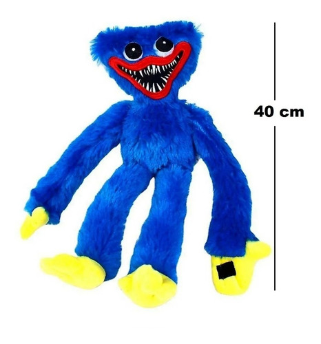 Imagen 2 de 4 de Peluches Poppy Playtime Huggy Wuggy Kissy Missy 40 Cm Muñeco