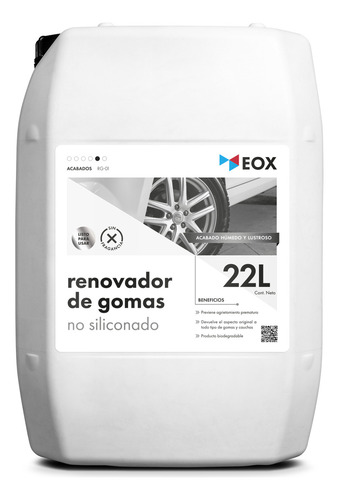 Renovador De Gomas Efecto Duradero Eox 22 L