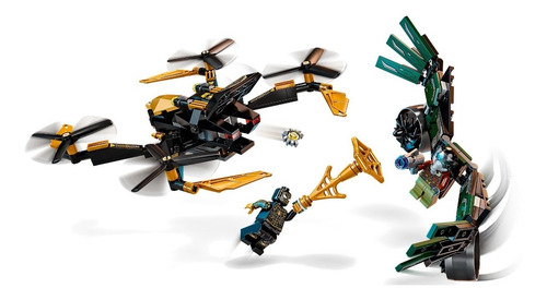 Imagem 5 de 9 de Lego Marvel - Duelo De Drones Do Homem-aranha 198pçs - 76195