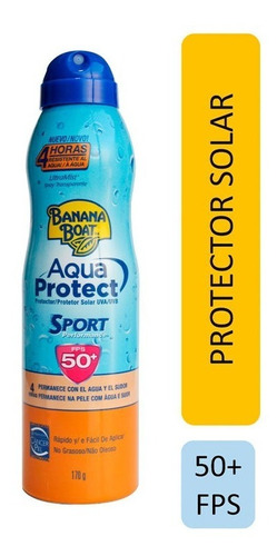 Banana Boat Protector Solar Aqua Protect Sport Fps50+ 177 Ml