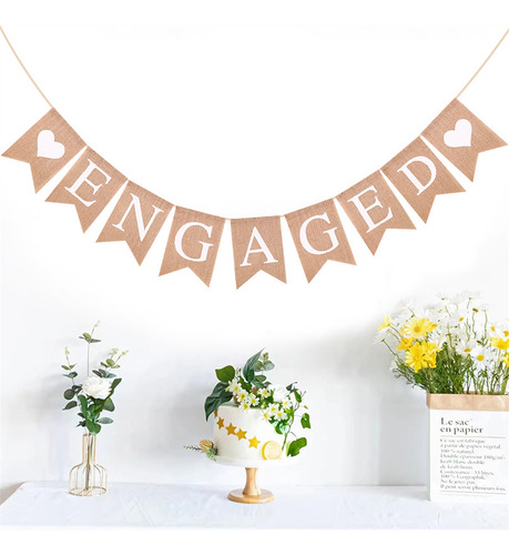 Banderines Para Decoración De Bodas Y Fiestas, Suministros D
