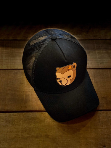 Boné Trucker Do Urso Unisex Cmrs