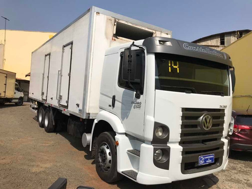 Imagem 1 de 15 de Vw 24280 Bau Refrigerado Ano 2014