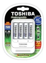 Comprar Carregador De Pilhas Toshiba Aau002Faaa Cu002F 4 Pilhas Recarregável
