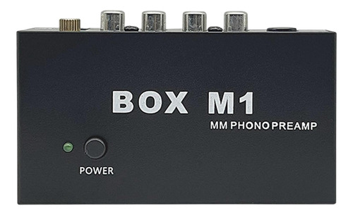 Pré-amplificador Phono Box M1 Amplificador Portátil