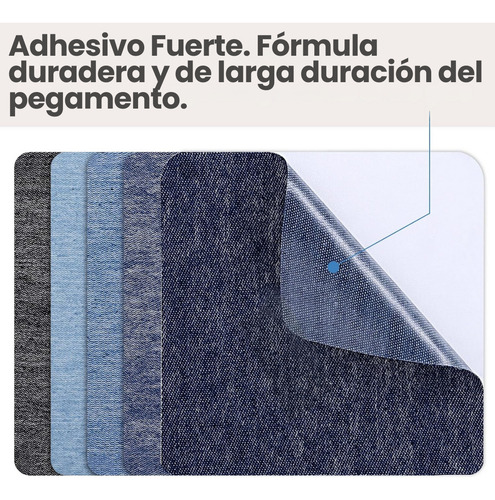 25 Parches Termoadhesivos Mezclilla Reparación Jeans Ropa