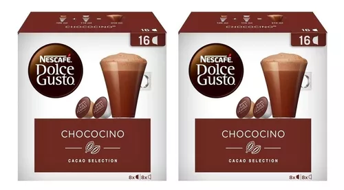Cápsulas De Chocolate Chococcino Nescafé Dolce Gusto 16 u X2