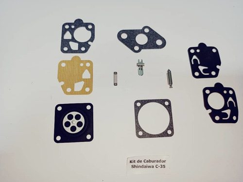 Imagen 3 de 3 de Kit De Carburador Para Desmalezadora Shindaiwa C-35