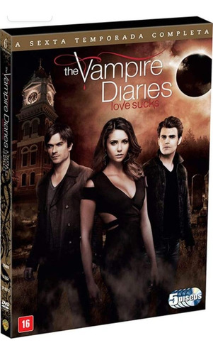 Dvd The Vampire Diaries 6a Temporada Lacrado E Original.