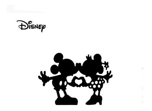 Troquel De Corte  Diseño Mickey Y Minnie  T8 Scrapbooking 