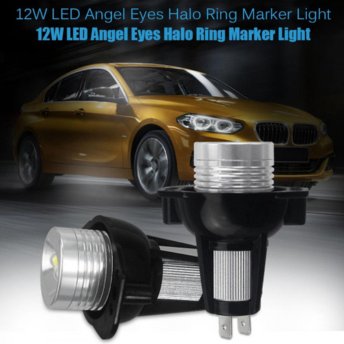 Imagen 7 de 8 de 2 Unidades De Ojos De Ángel Led De 12 W Para E90 E91 0508
