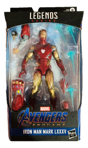 Marvel Legends Series Iron Man End Game Mark Lxxxv Baf Thor (Usado)