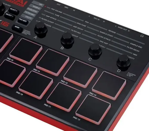 Controlador Y Sampler Akai Professional Mpx16 - B Stock | MercadoLibre