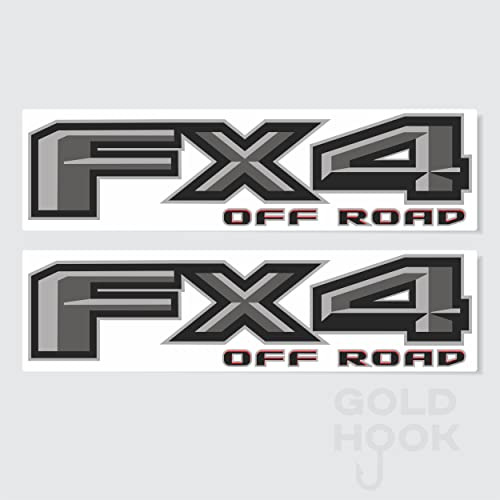 2x Calcomanías De Vinilo Ford Fx4 Off Road F150, Par, ...