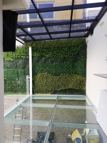 Pergola Techo O Domo Vidrio Templado