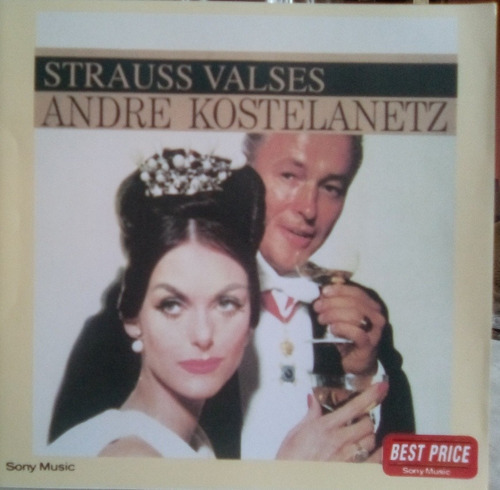 Cd Andre Kostelanetz  Strauss Valses  