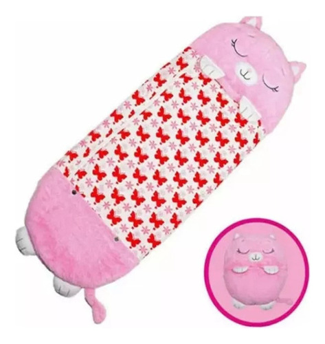 Saco De Dormir Con Almohada De Felpa 2 En 1 For Niños