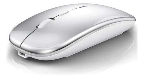 Ratón Inalámbrico Recargable Bluetooth Modo Dual Delgado 5.0